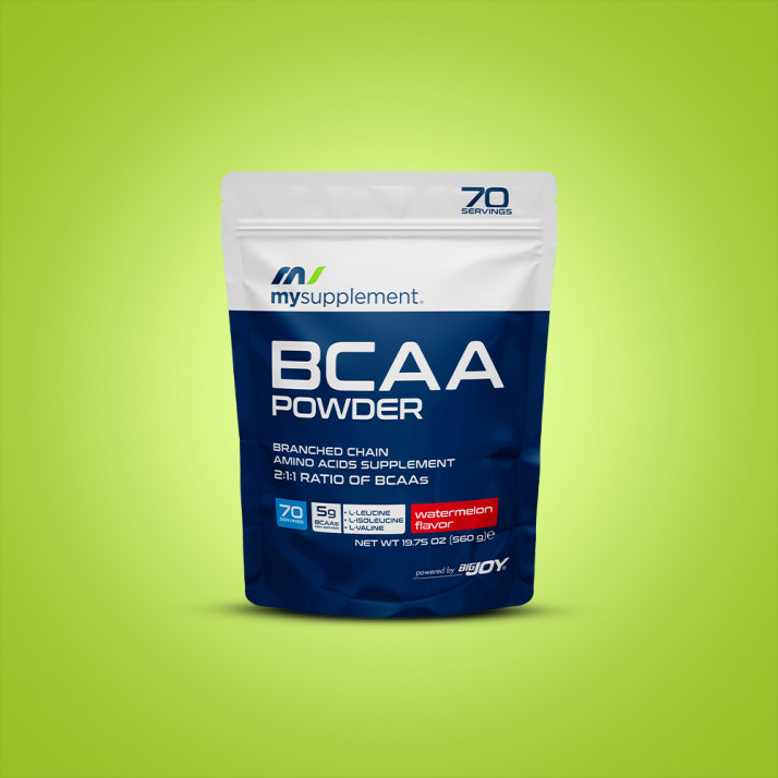 Doypack BCAA Powder, Karpuz Aromalı 560 gr MySupplement MySupplement